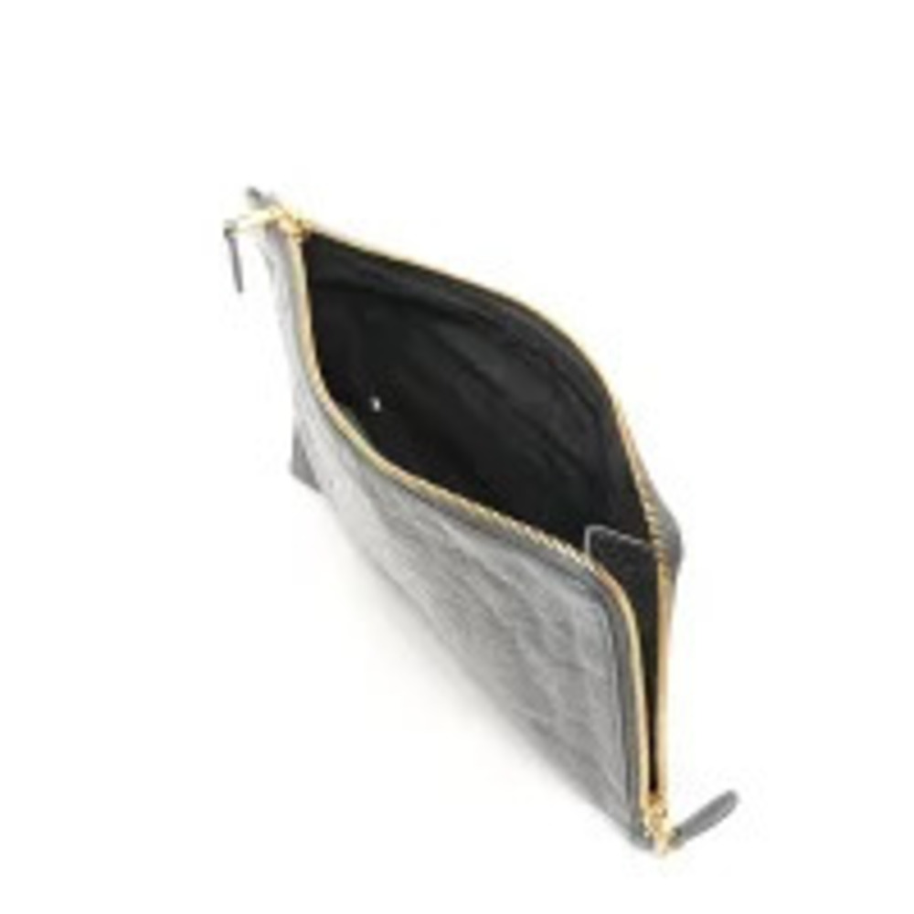 Balenciaga Giant Envelope Lambskin Clutch Bag Gray - Picture 12 of 12